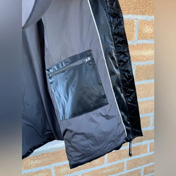 Arctic expedition liquid shine puffer coat with stand collar 2 X - Picture 15 of 16